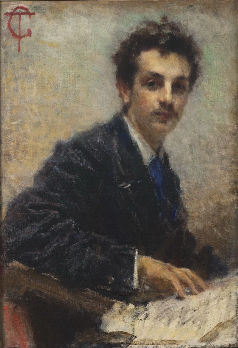 Ritratto di Benedetto Junck - Galleria Civica d'Arte Moderna e Contemporanea, Torino